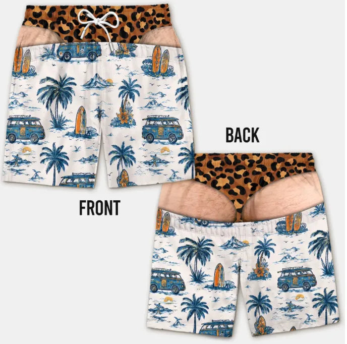 SneakyBuns™ - Swim Trunks