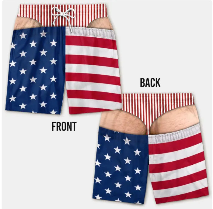 SneakyBuns™ - Swim Trunks