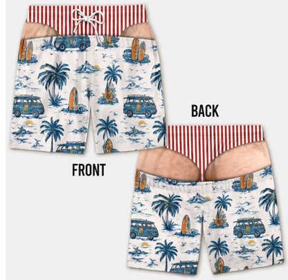 SneakyBuns™ - Swim Trunks