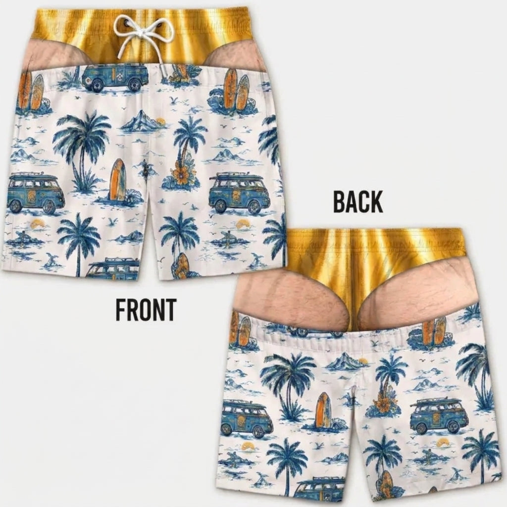 SneakyBuns™ - Swim Trunks