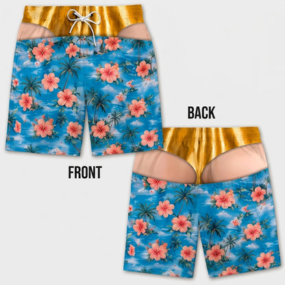 SneakyBuns™ - Swim Trunks