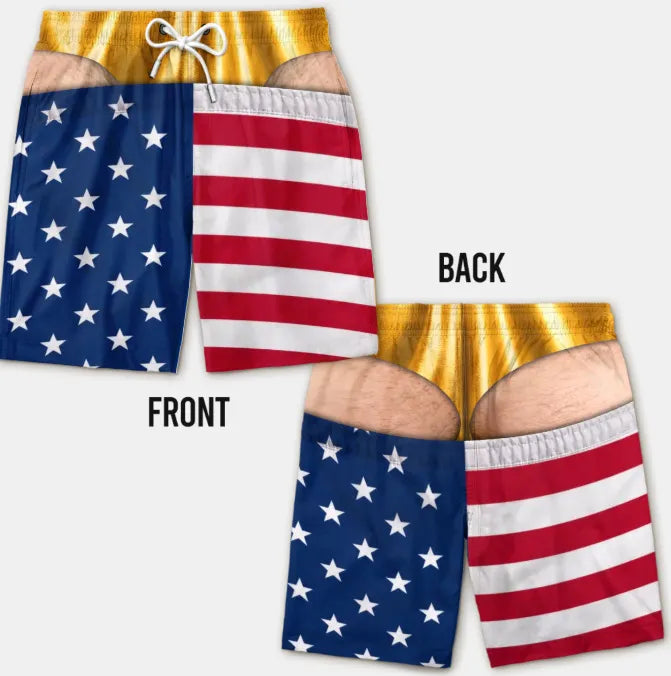 SneakyBuns™ - Swim Trunks